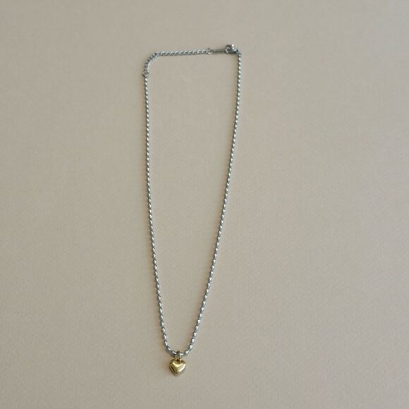 Heart Pendant Necklace N1323 - Picture 2 of 4